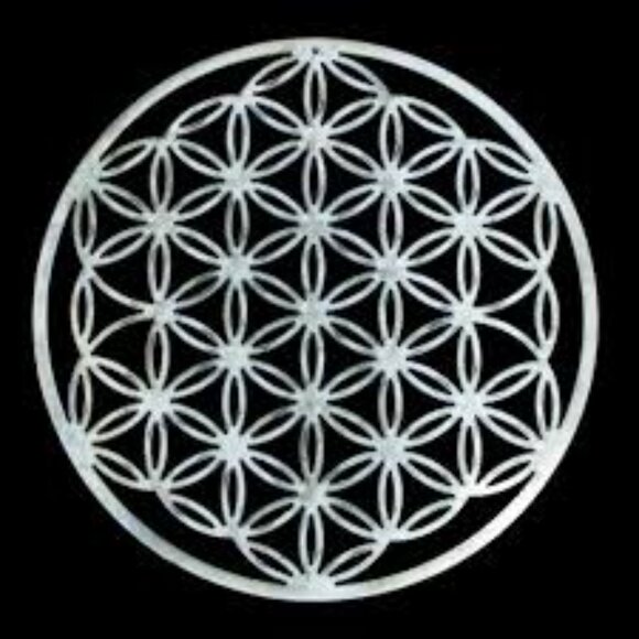 ✨️Sterling Silver Flower of Life Statement Ring - Picture 5 of 15